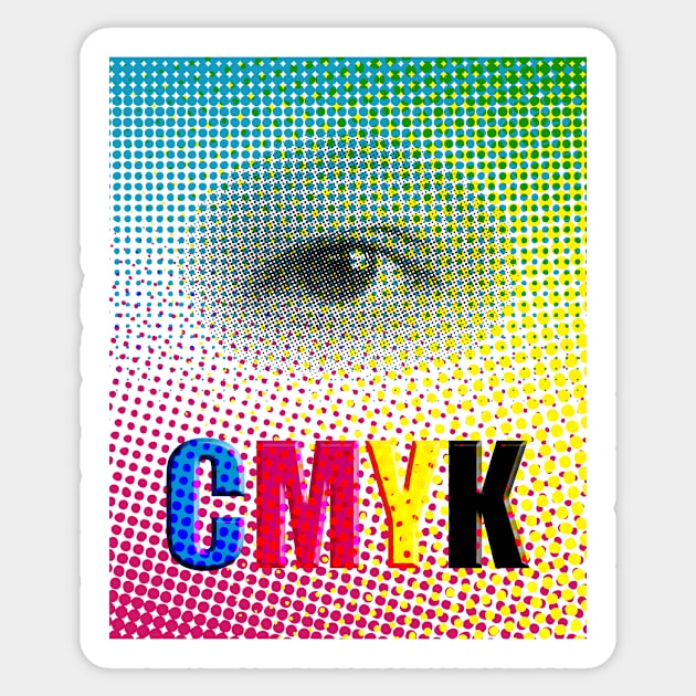 CMYK Sticker by nikolaeftimov